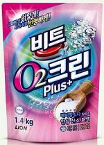 LION Кислородный отбеливатель &quot;Clean Plus&quot;, мягкая упаковка, 1,4 кг
