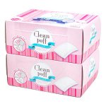 30116 Косметические ватные подушечки «Selena Clean Puff», 2х80 шт