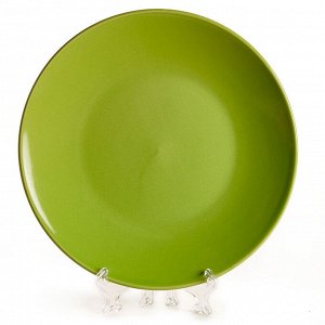 Тарелка 20 см десертная Ф20-004T1 зеленая