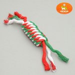 Игрушка канатная &quot;Плетёнка&quot;, малая, до 19 см, 25-29 г, микс цветов