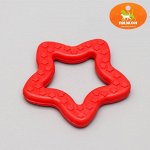 Игрушка резиновая жевательная &quot;Звезда&quot;, 8 см, микс цветов