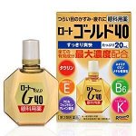 Капли для глаз Rohto Gold 40