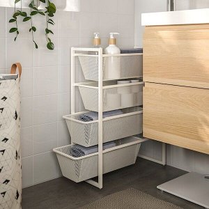 IKEA ЙОНАКСЕЛЬ Каркас, белый, 25x51x70 см