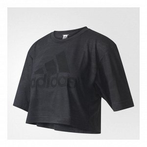 Футболка женская Модель: BOX CROP T AERO UTIBLK/BLACK Бренд: Adi*das