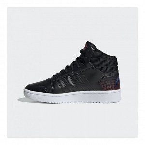 Кроссовки детские Модель: HOOPS MID 2.0 K CBLACK/CBLACK/ACTRED Бренд: Adi*das