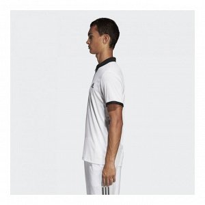 Рубашка поло мужская Модель: ESCOUADE POLO WHITE/BLACK Бренд: Adi*das