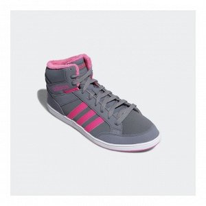 Кроссовки детские Модель: HOOPS MID K GREY/SOPINK/FTWWHT Бренд: Adi*das