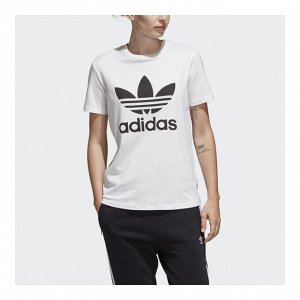 Футболка женская Модель: TREFOIL TEE white,black Бренд: Adi*das