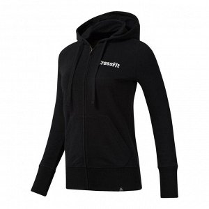 Джемпер женский Модель: RC Zip Hoodie BLACK Бренд: Reeb*ok