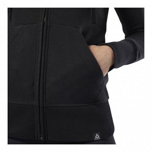 Джемпер женский Модель: RC Zip Hoodie BLACK Бренд: Reeb*ok