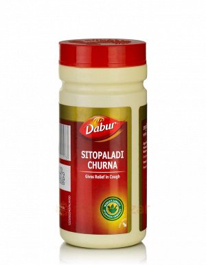 Ситопалади Дабур (порошок при кашле, жаропонижающее) Dabur Sitopaladi Churna 60 гр.