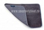 Коврик для ванной комнаты 80х50 серый