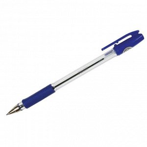 Ручка шариковая "BPS" F-L, синяя, 0,7мм, грип