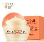 081041 LAIKOU Крем для лица с улиточным экстрактом, 50 г