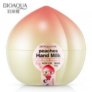 797595 BIOAQUA Крем для рук с экстрактом персика, 30 г/24 уп