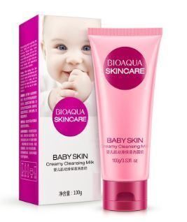 799988 BIOAQUA SKINCARE BABY SKIN Очищающее молочко для умывания, 100 мл,12 шт/уп