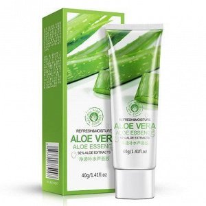 784007 BIOAQUA ALOE VERA Эссенция для лица с экстрактом сока алоэ вера 92%, 40 мл, 12 шт/уп