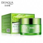 782836 BIOAQUA Питательный крем для лица с экстрактом алоэ вера, 50 г,12 шт/уп