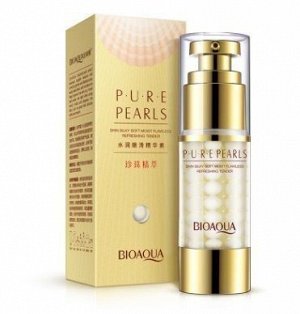 794594 BIOAQUA PURE PEARLS Увлажняющая сыворотка для лица с жемчугом, 35 г, 12шт/уп