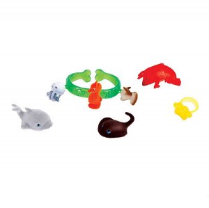 Игровой н-р "Рак-отшельник Пагуро" с 2-мя аксессуарами и 7 фигурками животных (4 из которых "мини")
