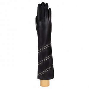 Перчатки жен. 100% нат. кожа (ягненок), подкладка: шерсть, FABRETTI F20-1 black
