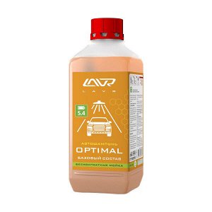 Автошампунь LAVR Optimal Базовый состав Auto Shampoo Optimal, 1,1 кг