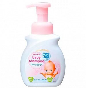 Детский шампунь-пенка для мытья волос с первых дней жизни ("Без слёз") "QP Baby Shampoo" 350 мл / 12