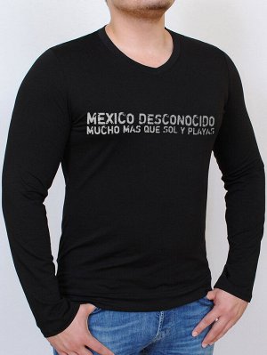 EL PASO футболка длинный рукав черный