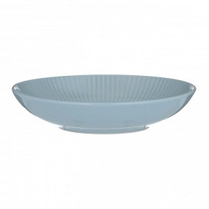 Тарелка для пасты Linear 23 см синяя