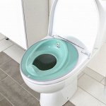 Детская накладка - сиденье на унитаз, цвет бирюзовый