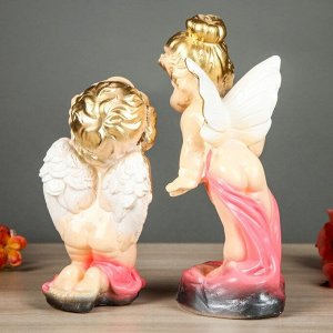 Набор статуэток "Ангел и мотылек" 28 см, микс