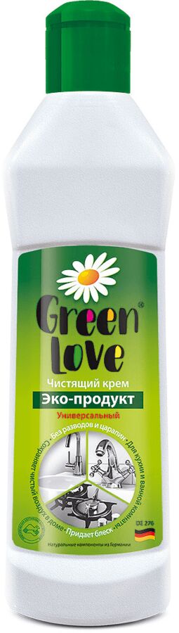 Чист.крем GREEN LOVE 330г универсал.