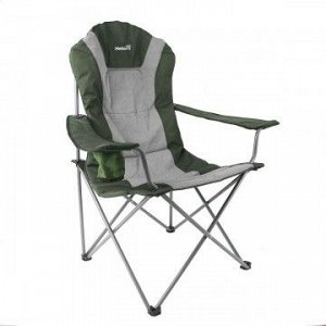 Кресло складное серый ромб/зеленый (Т-HS-750-99806H-05) Helios (пр-во ГК Тонар)