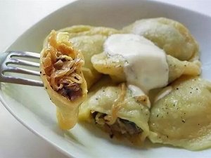 Вареники с квашеной капустой