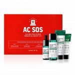 Набор SOME BY MI AHA.BHA.PHA 30 Days Miracle AC SOS Kit: пенка, тонер, сыворотка, крем, шт