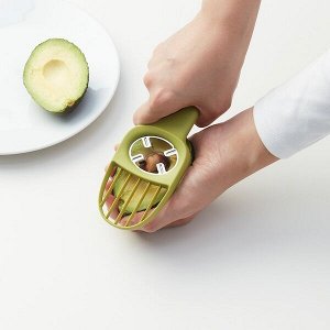ЛЭТТСКАЛАД Нож для авокадо, зеленый