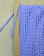 Кружево цв.ярко-голубой, ш.08мм, хлопок-90%, п/э-10%