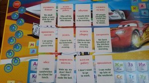 Календарь.Учим английские слова.Развивающие карточки.