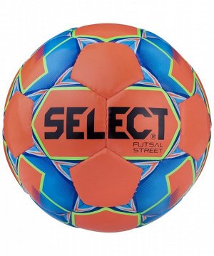 Мяч футзальный Select Futsal Street 850218, №4, красный/синий/зеленый 1/15