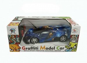 Машинка на радиоуправлении JUNFA Graffiti Model 1:24, световые эффекты, в ассорт. 2 штуки 23х12х9,5 см2