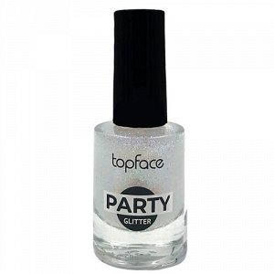 TopFace Лак для ногтей "Party Glitter Nail", 9 мл, тон 103, космические переливы * #