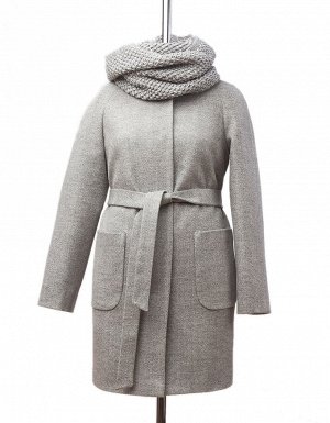 Утепленное пальто женское