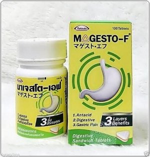 Magesto-f Не является лекарственным средством! Уникальная смесь минералов, растительных компонентов и ферментов-энзимов помогает легко переваривать пищу, уменьшить боль и тяжесть в желудке и в кишечни