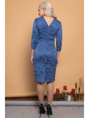 Платье МАРИ голубой