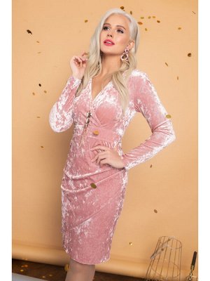 Платье ОЛЬГА нежный розовый