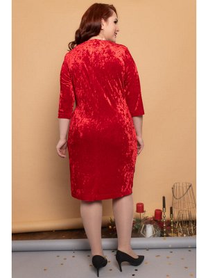 Платье ШЕЛЕНА королевский красный