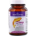 New Chapter, Wholemega, Prenatal, 500 мг, 90 гелевых капсул