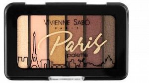 1224327    /VS Палетка теней для век мини Eyeshadow Palette mini "Paris" (6 тонов) 02, песочно-терракотовый