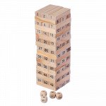 Настольная игра &quot;Падающая башня&quot;, дерево, 5,5х5,5х18,5см