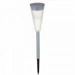 INBLOOM Фонарь садовый на солнечной батарее, 6,7х27,8см, 1LED,белый, пластик